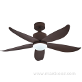 BLDC motor ceiling fan with light